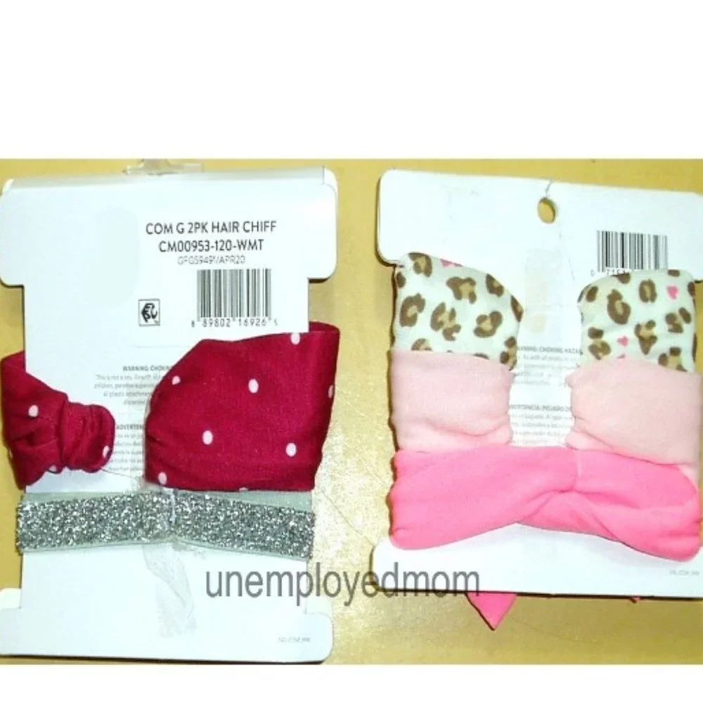 Baby Headwrap Bow Flower Hair Band 5 pc Headband Girls hairwrap Lot #7